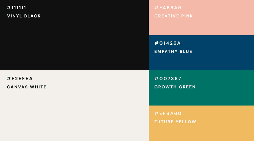 btrax brand color palette