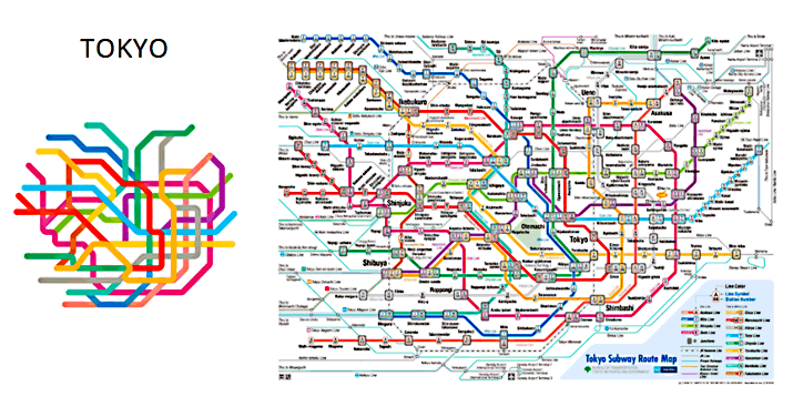 世界の路線図をイラストにしたクールなプロジェクト デザイン会社 ビートラックス ブログ