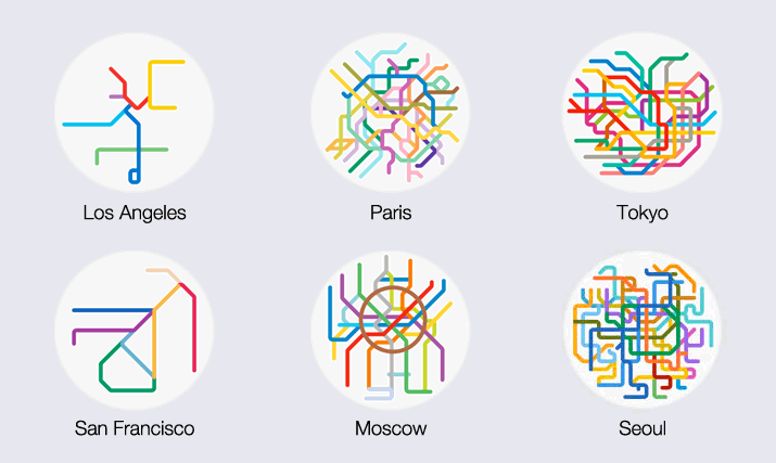 世界の路線図をイラストにしたクールなプロジェクト デザイン会社 ビートラックス ブログ