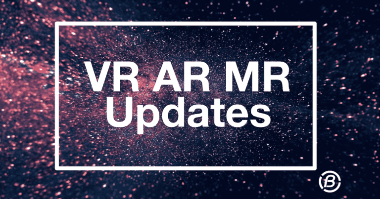 VR AR MR updates