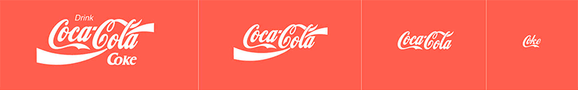 coke responsive logo
