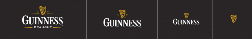 Guiness responsive logo