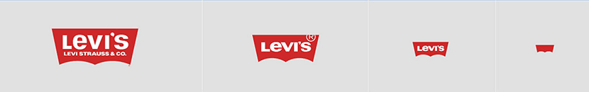 levis responsive logo