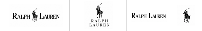 Ralf Lauren responsive logo