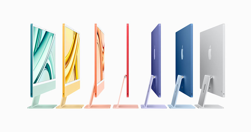 現代のバージョンでもデザイン性の高いiMac