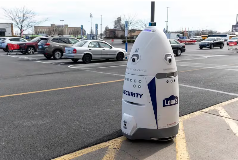 Lowe's security robot
