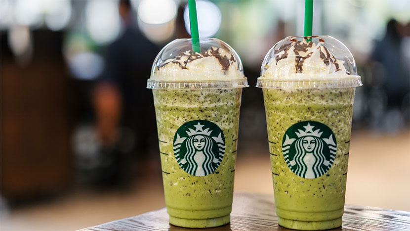 スターバックスで人気のDubai Matcha Latte