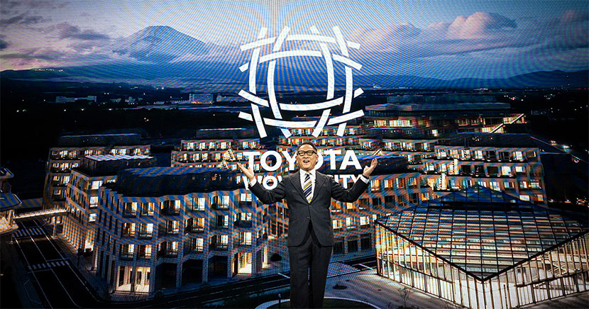 2025年には豊田章男氏がWoven 構想をプレゼン (画像元: TOYOTA)