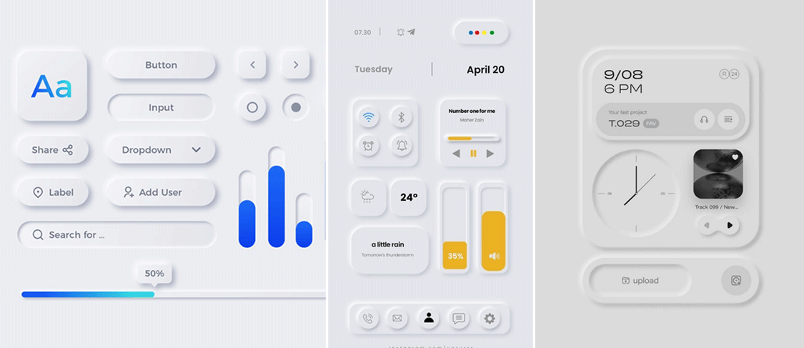 Neumorphism (ニューモーフィズム)
