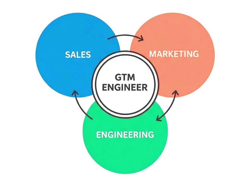 GTMエンジニアは営業、マーケティング、エンジニアリングをつなぐ役割