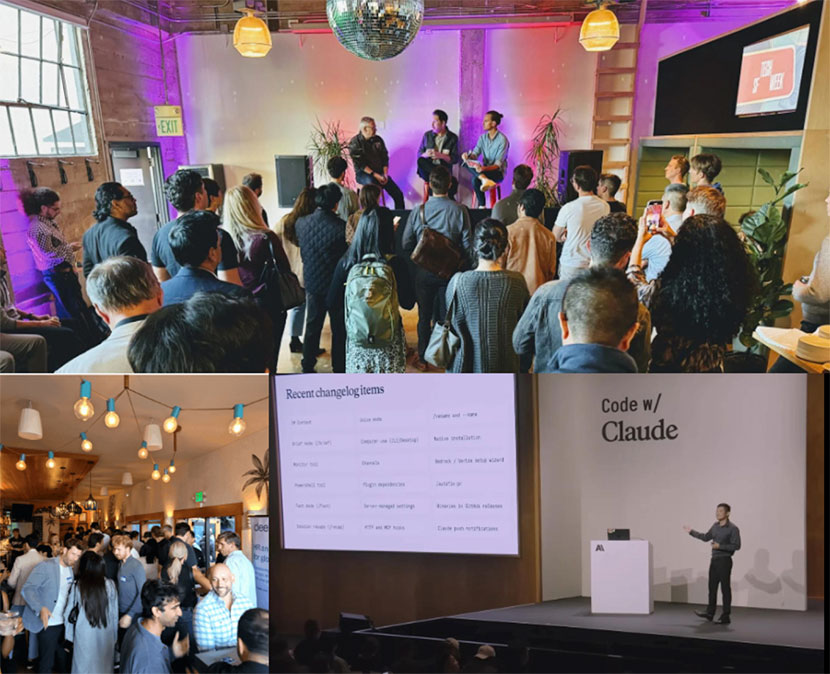 SF Tech Weekで開催されたトークセッションやネットワーキングの様子