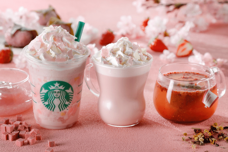 Starbucks Sakura Drinks