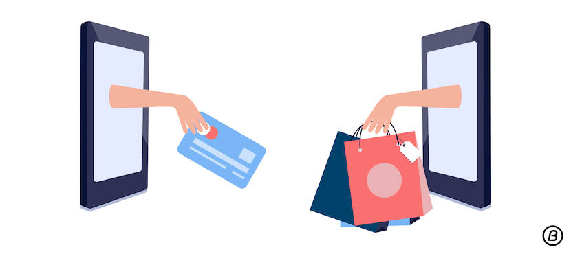 More people complete their purchasing online